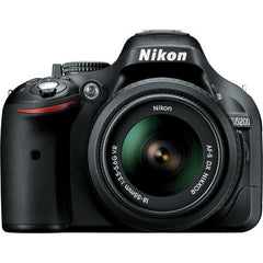 Nikon D5200 24.1MP Digital SLR with AF-S DX NIKKOR 18-55mm VR Lens Kit - Black